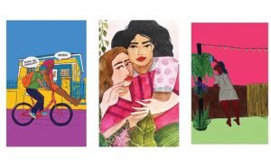 Exposição IlustraDELAS ocupa Pátio São Bento com obras que falam de amor