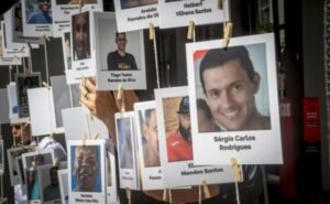 Ato na Avenida Paulista cobra justiça em dia que marca sete anos do rompimento da barragem em Brumadinho