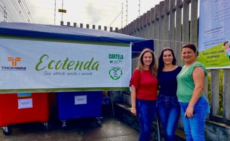 Trombini recicla mais de 80 toneladas em Farroupilha e transforma resíduos em R$ 9 mil para escolas