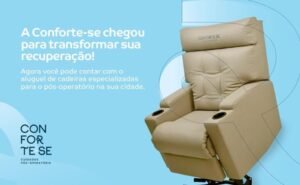 Poltronas para locação de pós cirúrgico em Cabo Frio oferecem recuperação confortável e segura no litoral fluminense