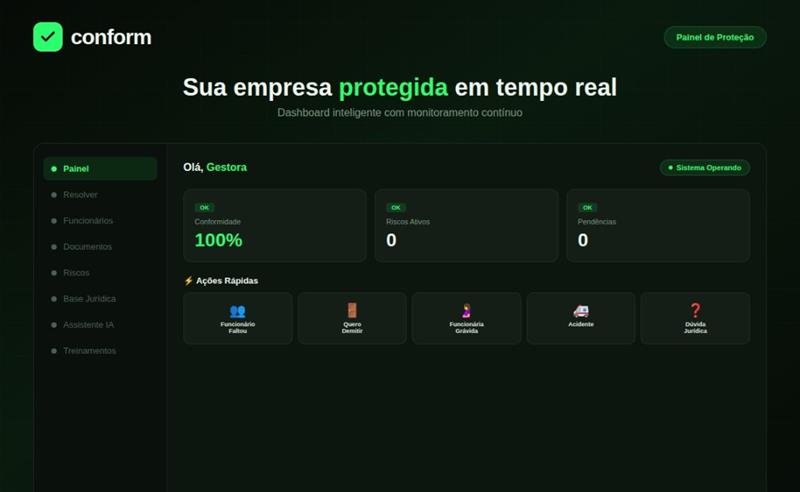Conform Legal: Plataforma inovadora simplifica conformidade jurídica e protege empresas contra riscos operacionais